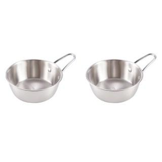 Cuchen Genie 不鏽鋼單把手調理碗 4號, 單一顏色, 2個