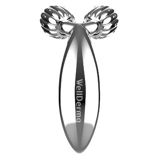 WellDerma 臉部緊緻迷你滾輪, 1個, 銀