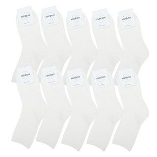 Rainbow Socks 女款細羅紋襪 10雙組