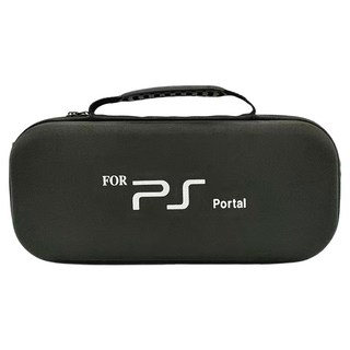 HOHOO PlayStation 5 Portal 直立式便攜硬殼包, 黑色, 單一商品, 1個