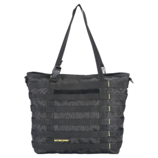 NITECORE 奈特科爾 多功能托特包 7L容量 600D防潑水, SLB07 黑色, 34 x 14.5 x 35cm
