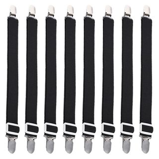 모던모어 침대시트 고정집게, 블랙, 8개