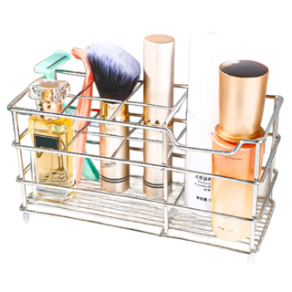 小麥購物 不鏽鋼牙刷架六格 大款 218g, 1個, G461