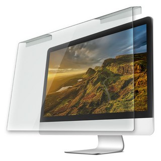 Coms Mart 抗藍光液晶螢幕保護罩 56 x 36.5 cm ID682, 單一顏色, 1個