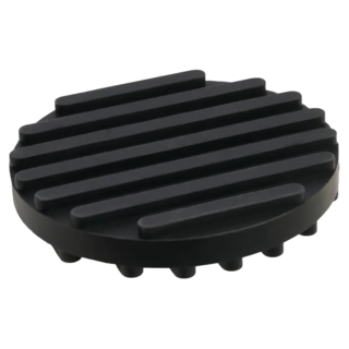 TRENY 圓型橡膠止滑抗震墊, 4個, 小(5 x 5 x 1cm)