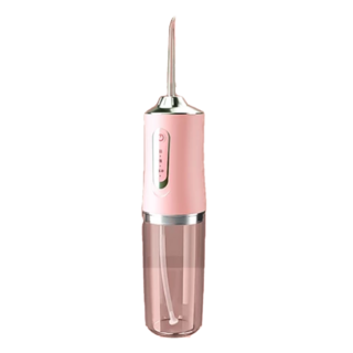 小麥購物 便攜式電動沖牙機 234g, C116, 粉色