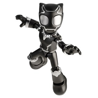 BLOKEES 布鲁可 蜘蛛人與他的神奇朋友們公仔 AL02 黑豹 74816, 1個