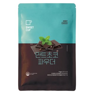 SWEET CUP 薄荷巧克力粉, 1kg, 1入, 1個