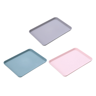 Khohimo 多用途方形托盤3件組 5W0073, 1套, 混合顏色