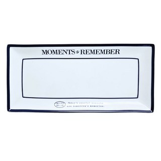 BELUZ casa Moment 長方形盤, 白色, 1個