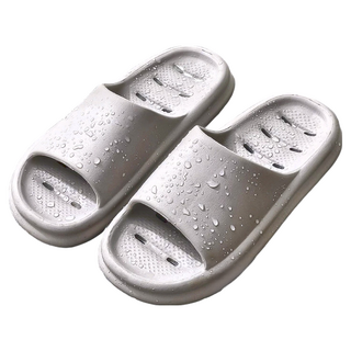 小麥購物 C431 厚底排水拖鞋 395g, 銀河灰色, 2雙
