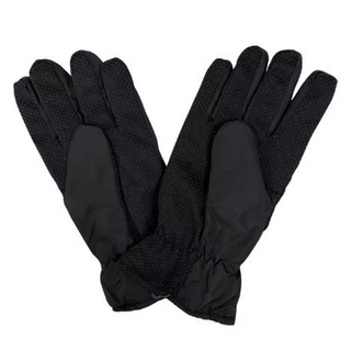 MIKE-TEX 防水止滑手套 女款B-001 100%防水防寒保暖, M, 黑色