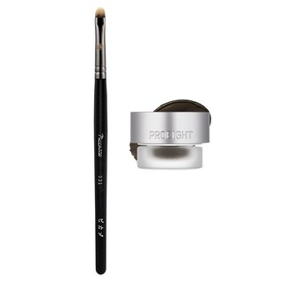 PICCASSO 畢卡索 Stay on眼線膠+231眼線筆組, 04 Mute Brown, 1組