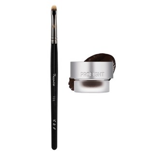 PICCASSO 畢卡索 Stay on眼線膠+231眼線筆組, 02 Dark Brown, 1組