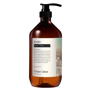나드 리프레쉬 퍼퓸드 바디워시 클린코튼, 1L, 1개