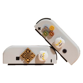 HOHOO 任天堂 Switch OLED 惡魔樂園 搖桿按鍵保護套, 單一商品, 1個, 神奇導引秘密