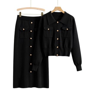 I'M MONG 女款 Roberty 開襟衫長裙兩件式套裝