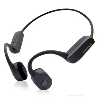 필립스 블루투스 골전도 무선 헤드셋, 블랙, TAA3609