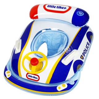 little tikes 小泰克 警車學步車泳圈, 警車, 1個