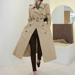 ViVEMO 雅痞輪廓街頭穿搭風衣 10107