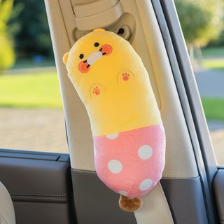 KAKAO FRIENDS 翻肚車用安全帶護套, 1個, 春植 睡衣