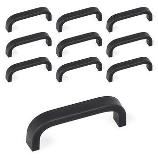 MONESPACE Korando 家具把手 65mm, 黑色, 10個