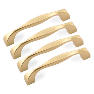MONESPACE STAM 家具把手 96mm, 4個, 金色
