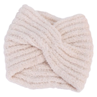 꾸지 부드러운 극세사 세안 헤어밴드 21 x 15 cm, 베이지, 1개