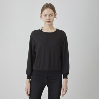 Olivia Lauren 女款船型領皺褶上衣 VOCAL5S2121