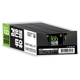 Nonghyup100 農協食品 整顆黑豆奶, 24個, 190ml