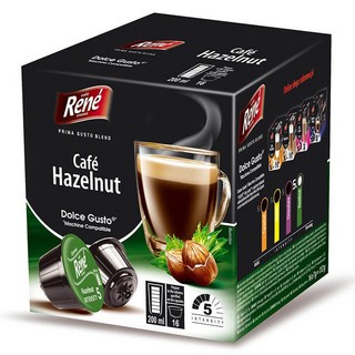 Rene Dolce Gusto 兼容膠囊咖啡 榛果, 16入, 7g, 1個