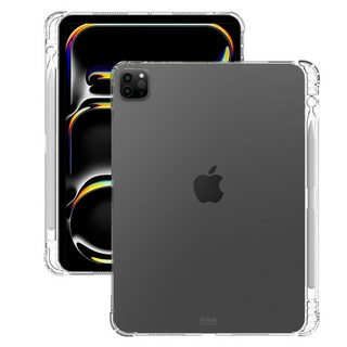 RhinoFit TPU 透明 Plus Apple Pencil 收納型 平板保護殼, 1個