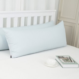 콤피라이프 국내 제조 몰랑말랑 사각 바디필로우, 연블루