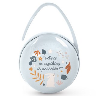 suavinex 蘇維妮 Wonderland Duo 奶嘴盒, 1個, 淺藍色