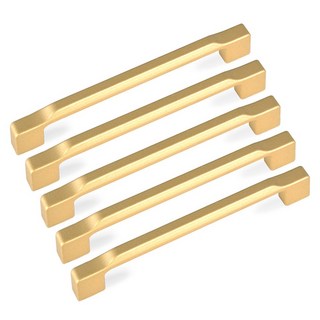MONESPACE Bevel 家具把手 128mm, 5個, 金色