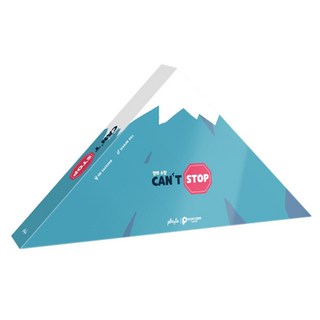 playte Can't Stop三角形擲骰子桌遊, 1個