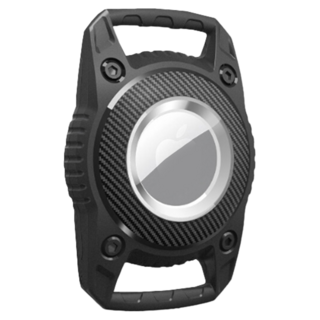 Pet Life Airtag IP7 防水防塵防丟 寵物 貓狗定位追蹤保護殼 黑色, 1個