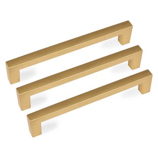 MONESPACE 框架家具把手 128mm, 金色, 3個