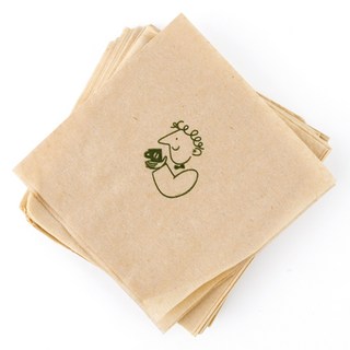Togo Pack 咖啡師雞尾酒餐巾, 800入, 1個, 棕色