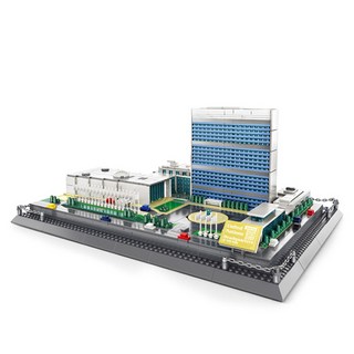 아토블럭 UN본부 호환블럭 6219wg, 혼합색상, 1개