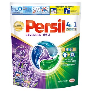 퍼실 디스크 캡슐세제 라벤더, 38개입, 1개