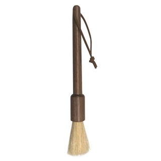 월드크린 그라인더 청소용 원형붓, 월넛, 1개