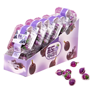 葡萄造型迷你果凍 12入, 1個, 180g