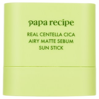 papa recipe Real積雪草Cica空氣感霧面控油防曬棒 SPF 50+ PA++++, 10g, 1個