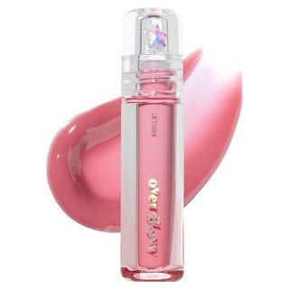 ETUDE Over Glow唇蜜, 2.8g, 1個, 04 粉紅棉花糖