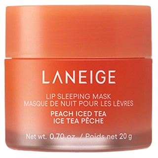 LANEIGE 蘭芝 睡美人極萃滋養晚安唇膜 蜜桃冰茶款, 20g, 1罐