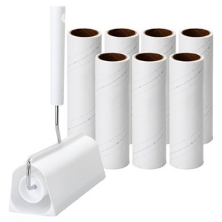 노뉴 매직롤링 사선컷팅 테이프 클리너 + 리필 7p, 1세트