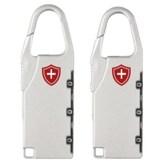 馬特洪密碼安全鎖 銀色, 2個