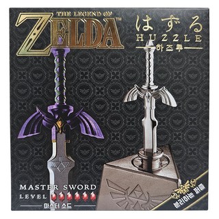 huzzle Asmodee 益智鑄造謎題 薩爾達傳說 大師之劍, 1個, 4件, 混合顏色