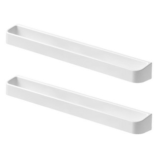 구디푸디 무타공 모던 슬리퍼 거치대 2인용, 화이트, 2개